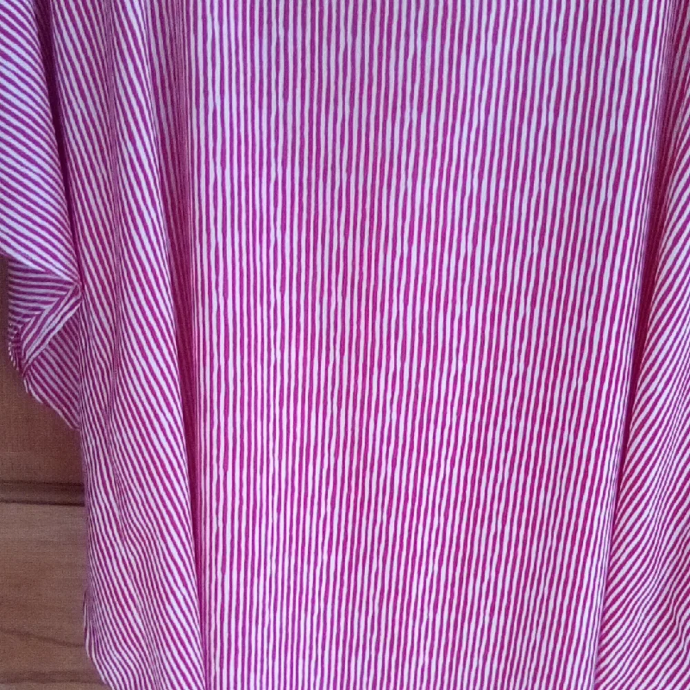 Chico's Red and White Striped Blouse - Picture 13 of 14